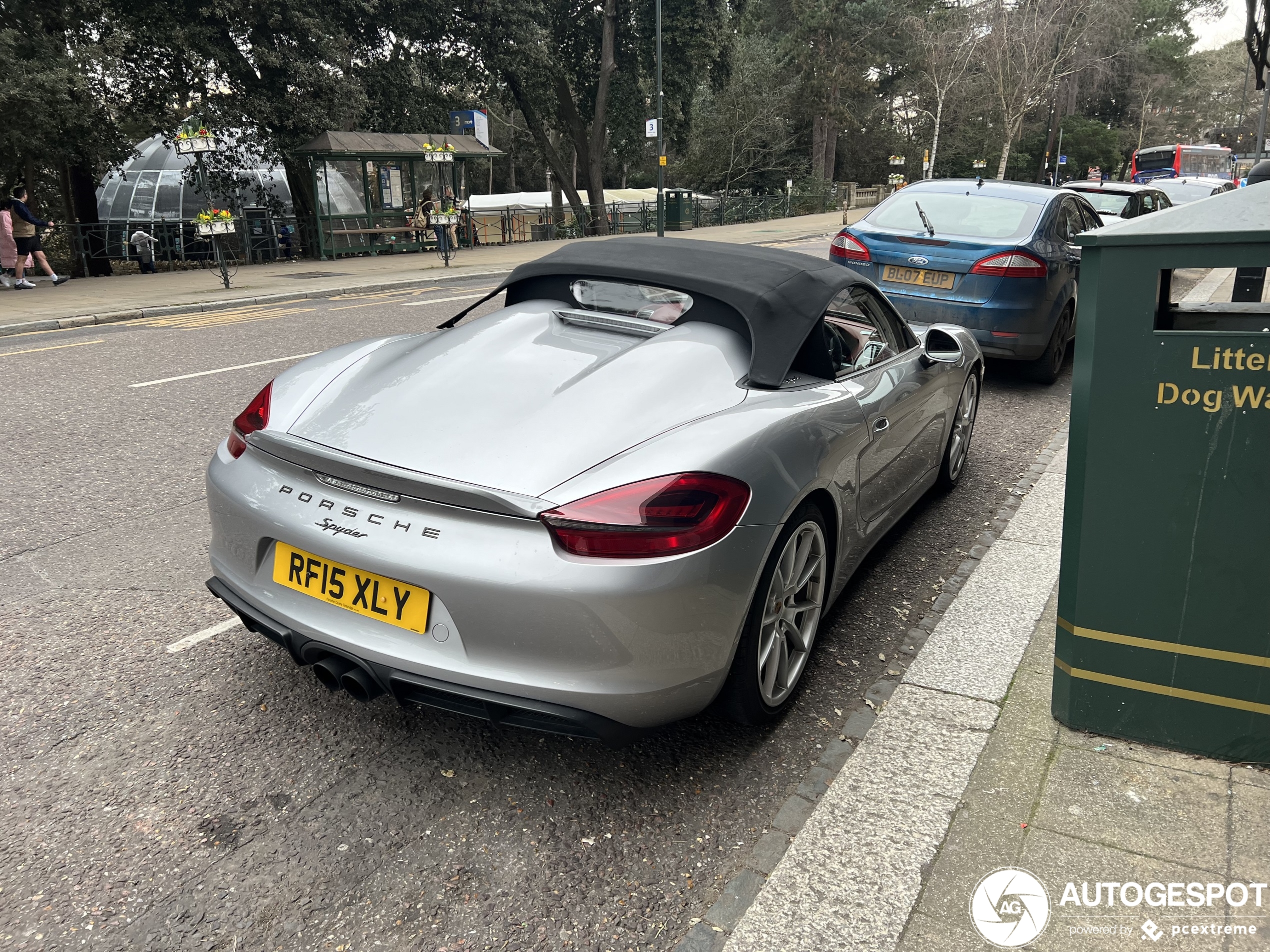 Porsche 981 Boxster Spyder