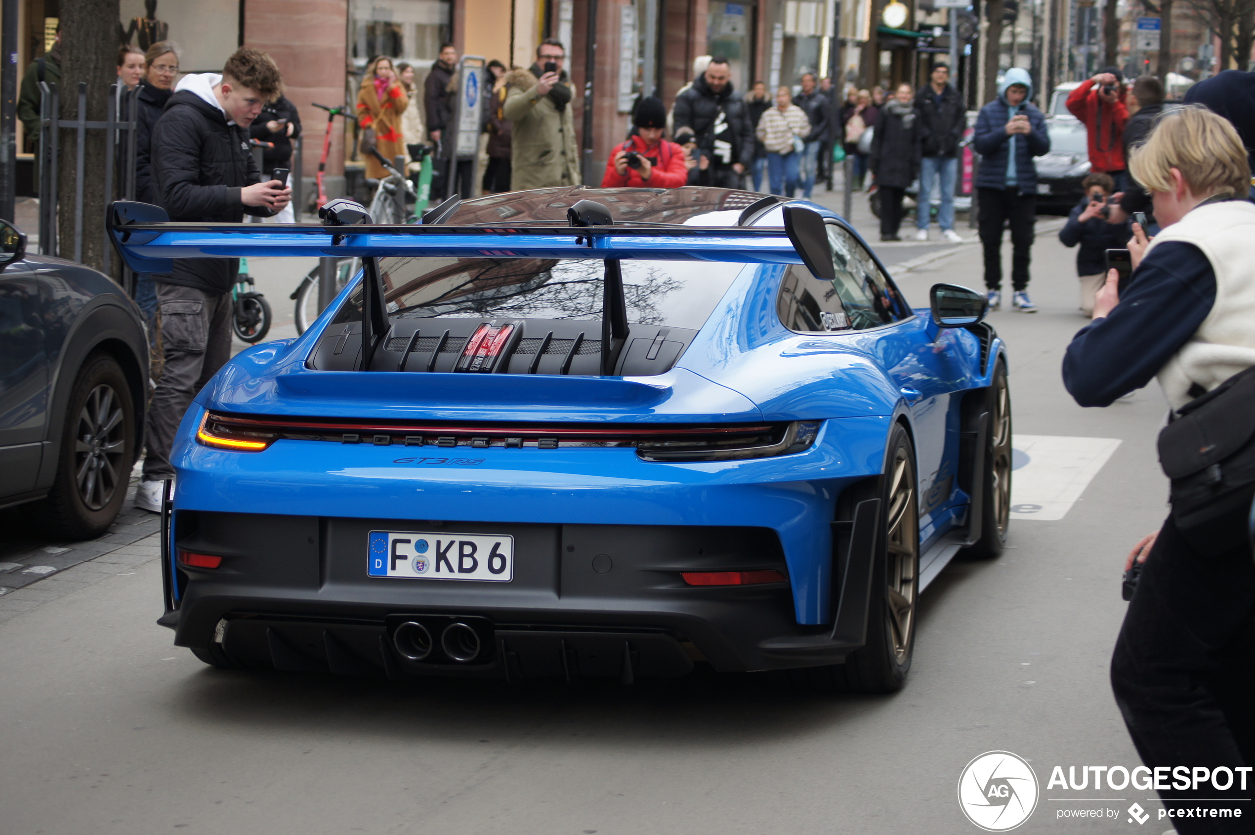 Porsche 992 GT3 RS heeft de grootste vleugel