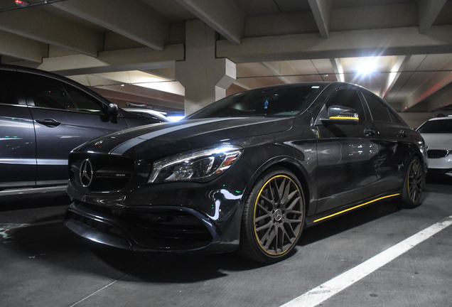 Mercedes-AMG CLA 45 C117 Yellow Night Edition