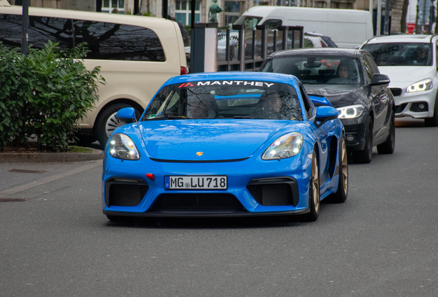 Porsche Manthey Racing 718 Cayman GT4 MR