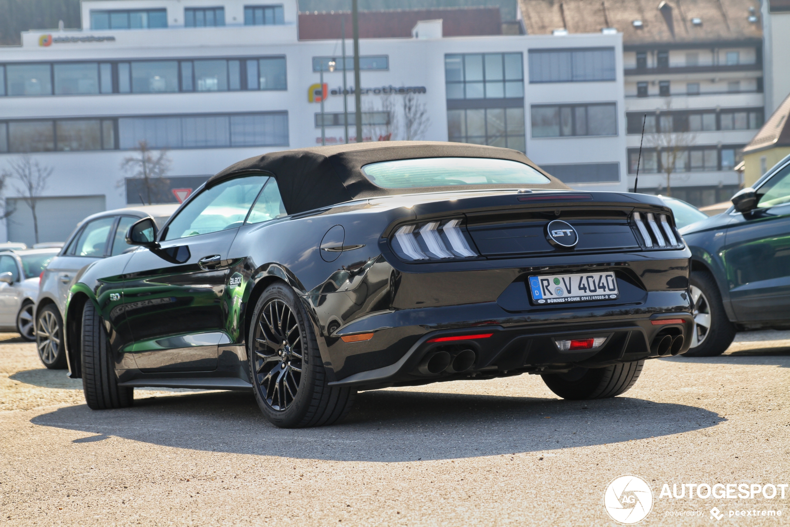 Ford Mustang GT Convertible 2018