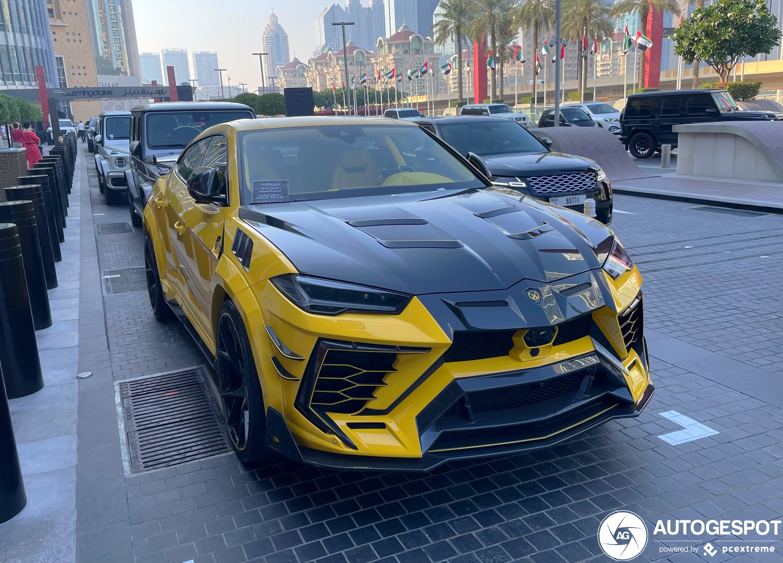 Lamborghini Urus Mansory Venatus Evo doet het goed in Dubai