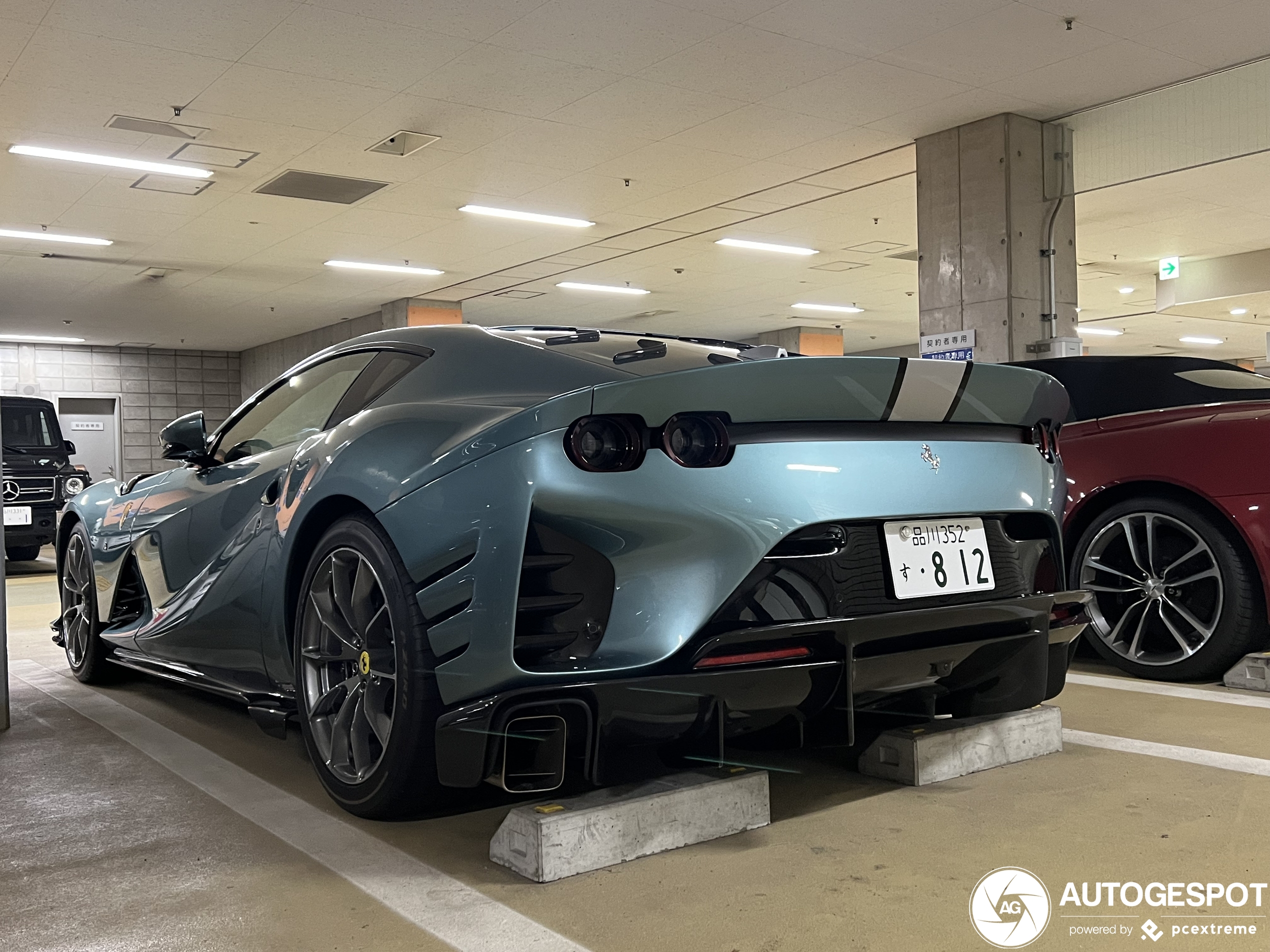 オカモラ　フォレスト Ferrari 812 Competizione - 13 March 2023 - Autogespot