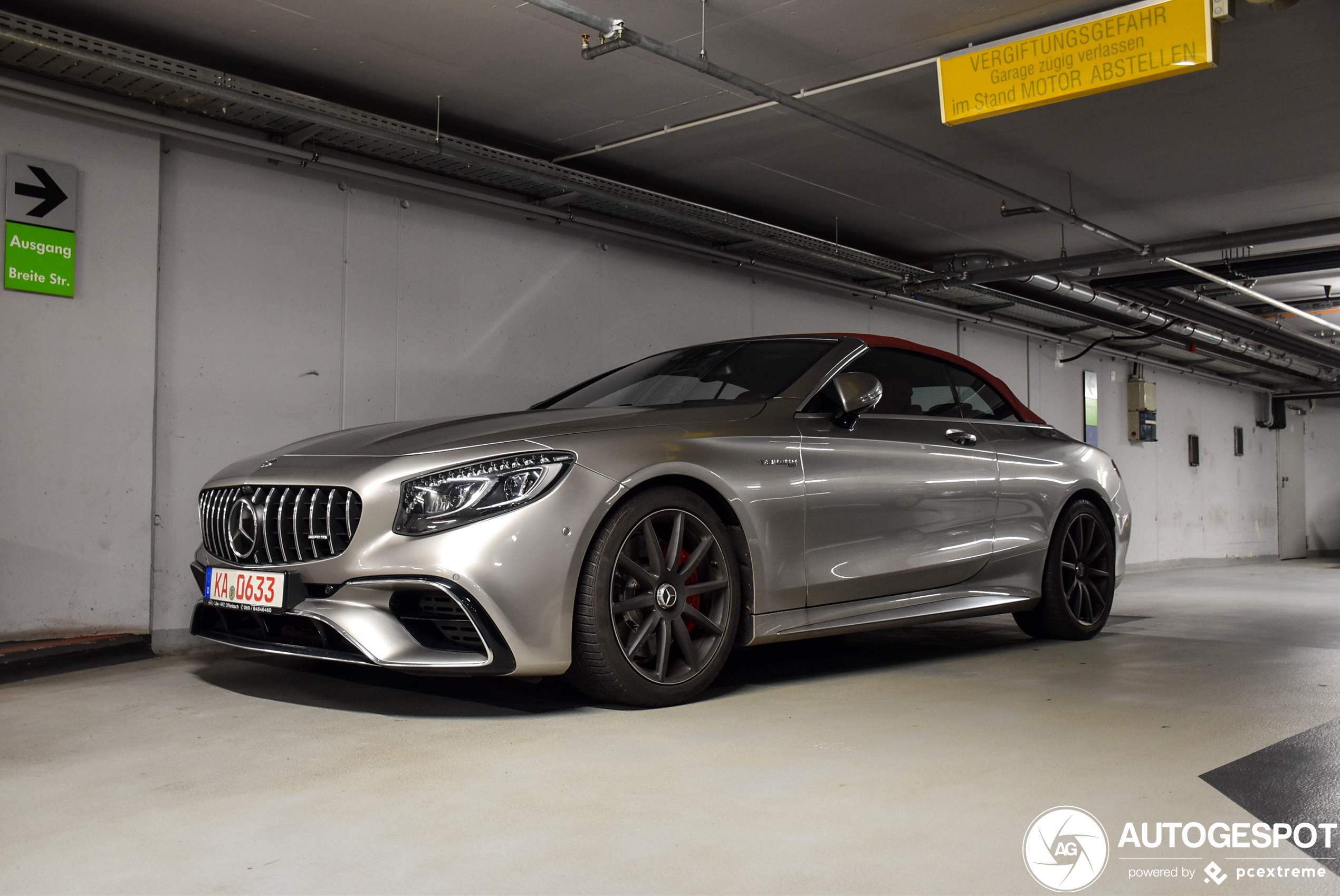 Mercedes-AMG S 63 Convertible A217 2018