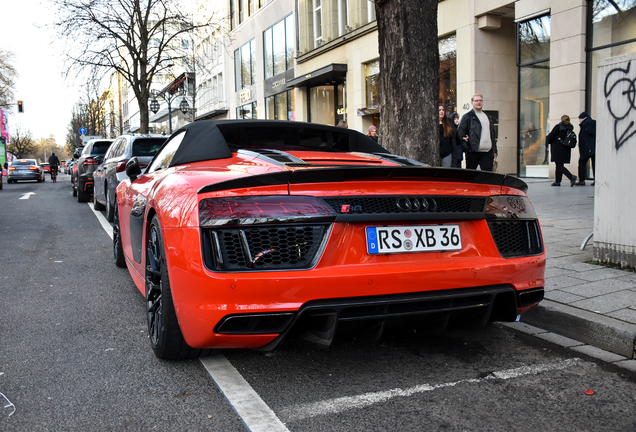 Audi R8 V10 Plus Spyder 2017