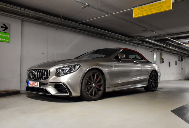 Mercedes-AMG S 63 Convertible A217 2018