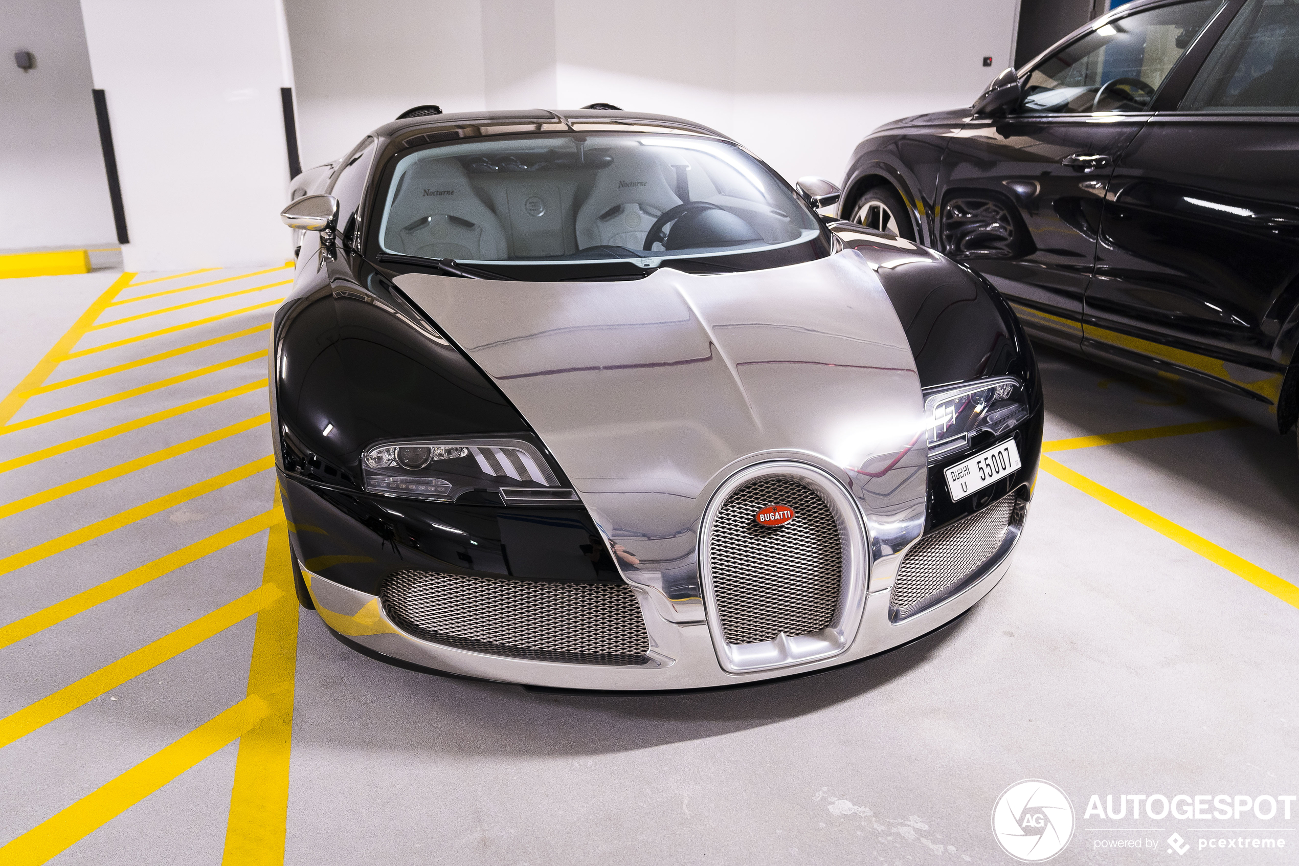 This Bugatti Veyron Nocturne is a first