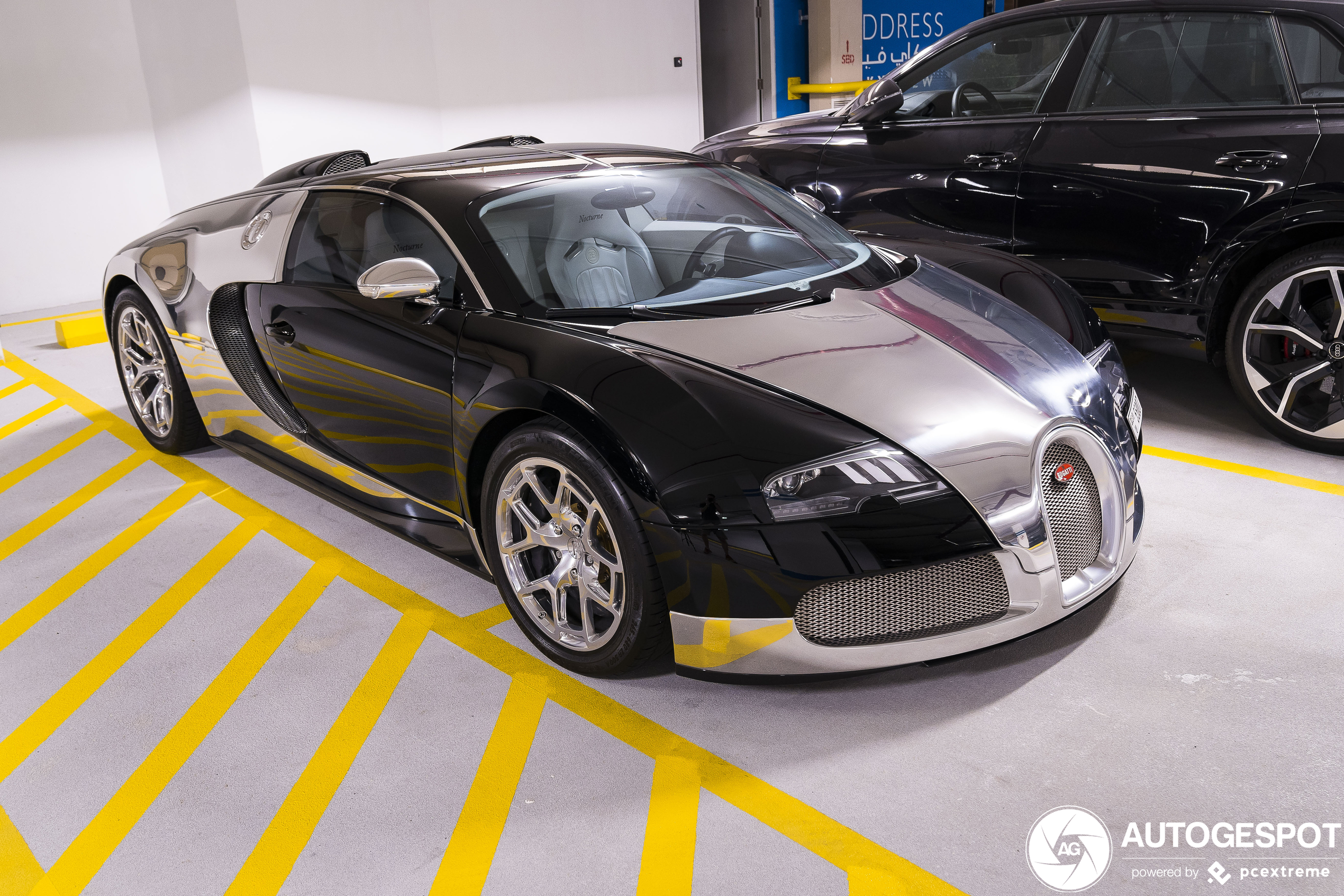 This Bugatti Veyron Nocturne is a first