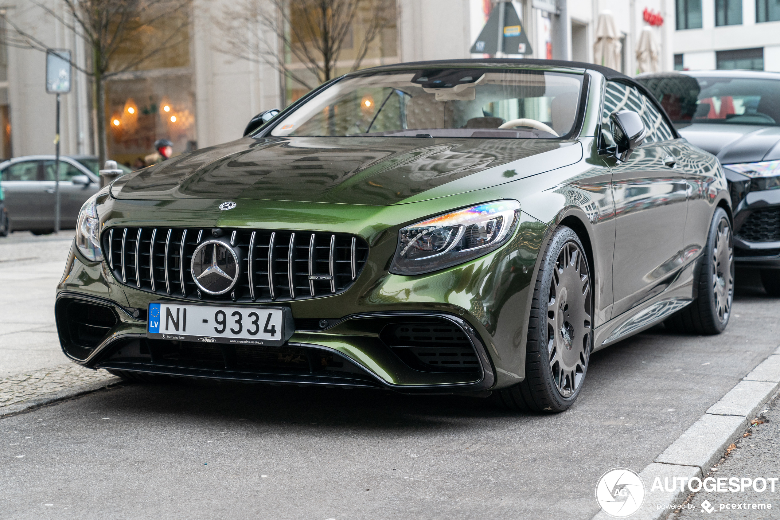 Mercedes-AMG S 63 Convertible A217 2018