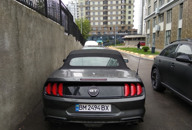 Ford Mustang GT Convertible 2018