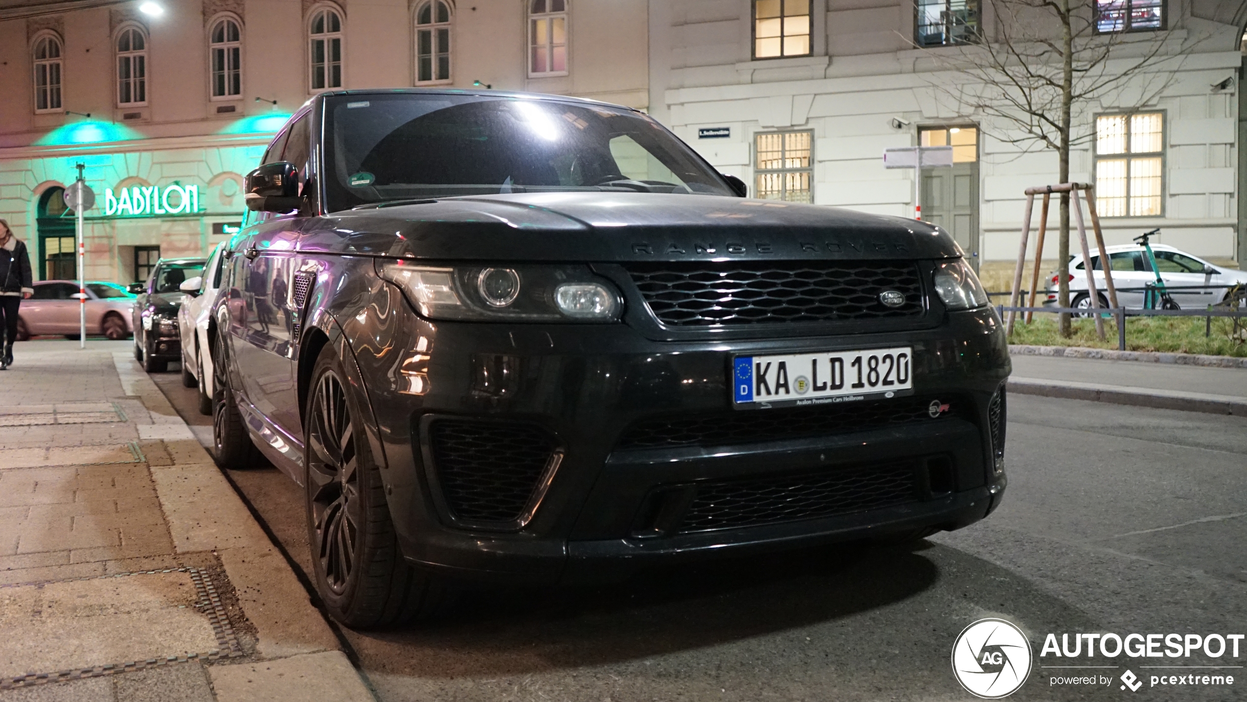 Land Rover Range Rover Sport SVR