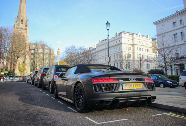 Audi R8 V10 Plus Spyder 2017