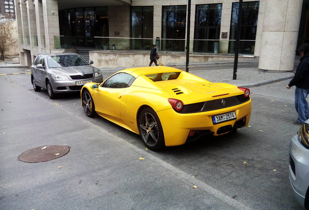 Ferrari 458 Spider