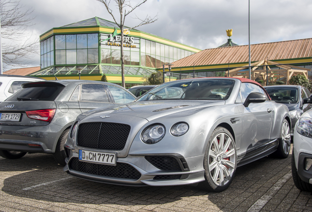 Bentley Continental Supersports Convertible 2018