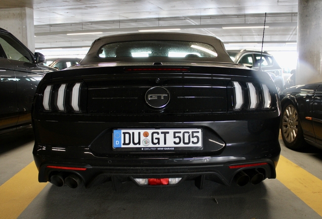 Ford Mustang GT Convertible 2018