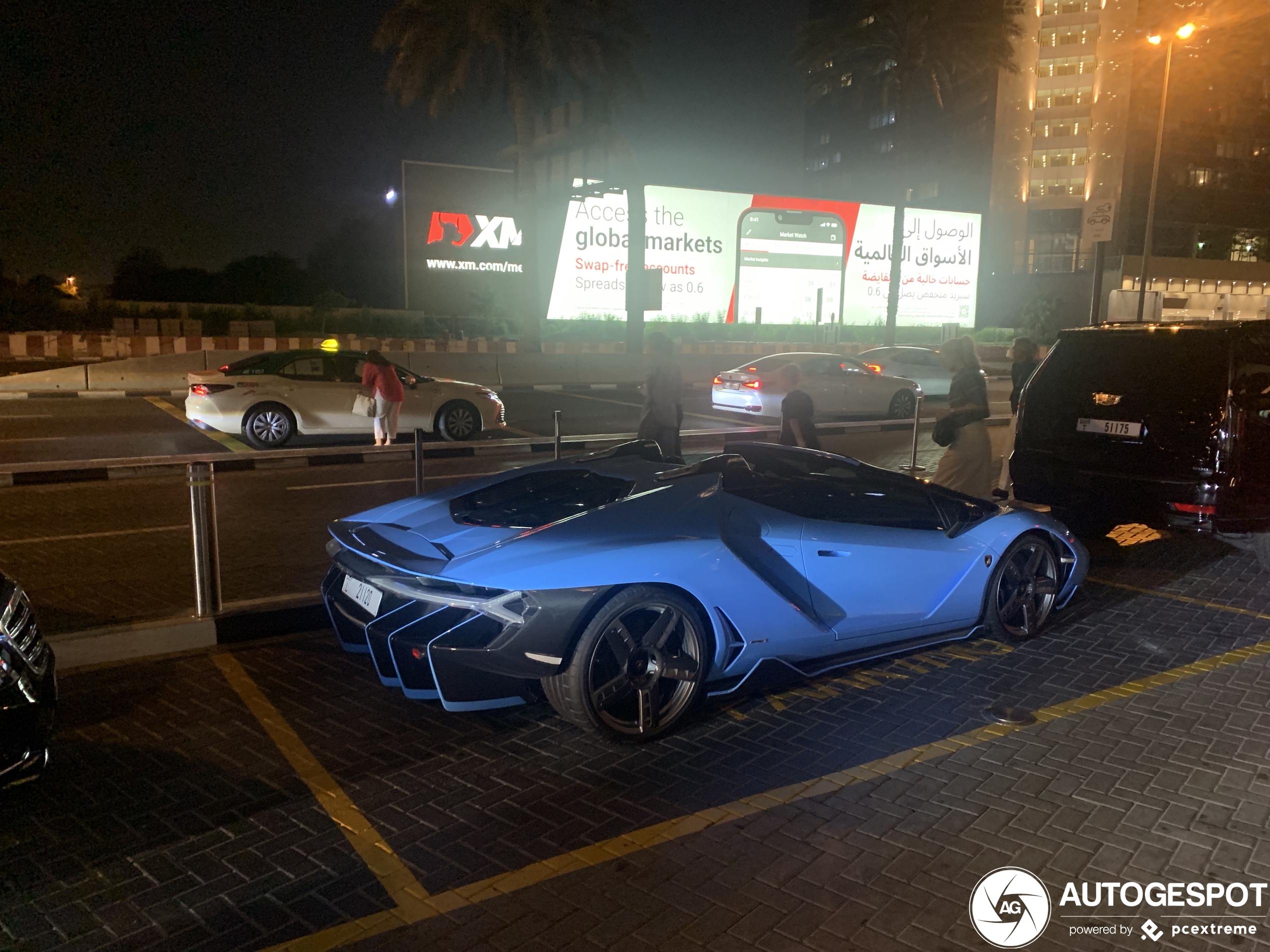 Lamborghini Centenario LP770-4 is zelfs in Dubai nog speciaal