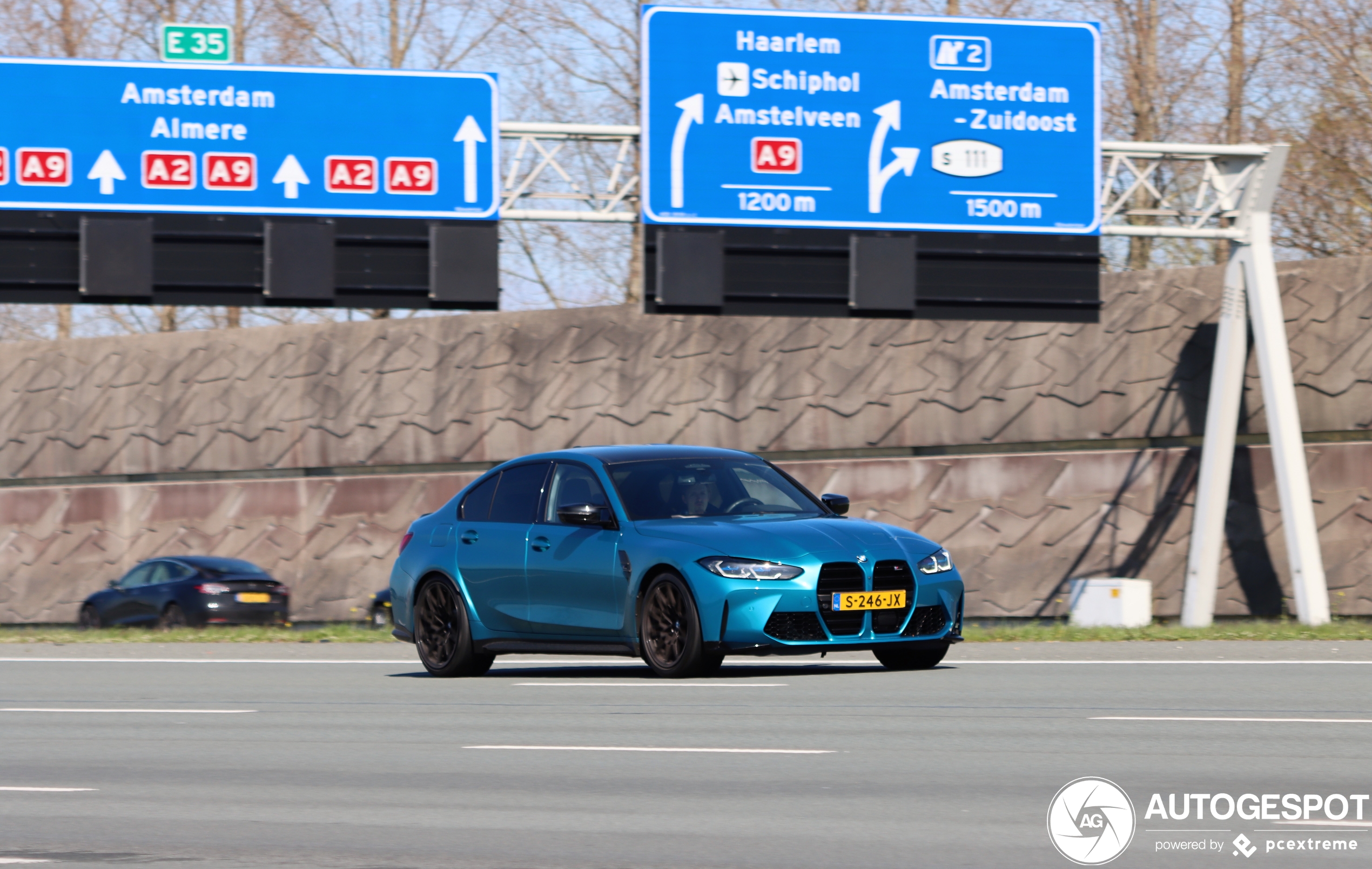 Nieuwe BMW M3 van YouTuber gespot