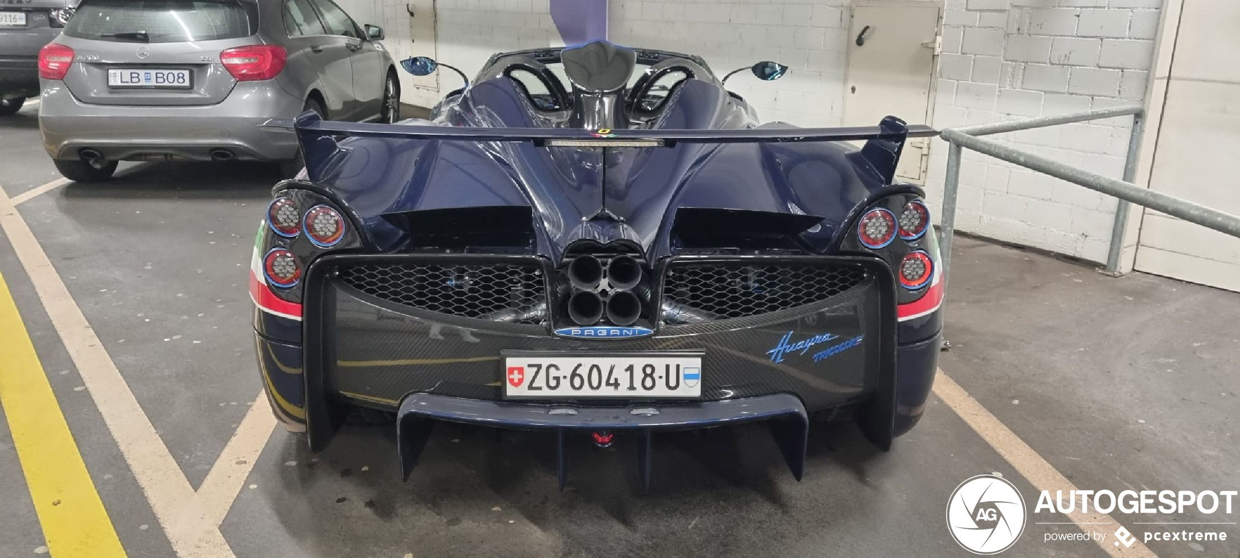 You can do groceries with the Pagani Huayra Tricolore