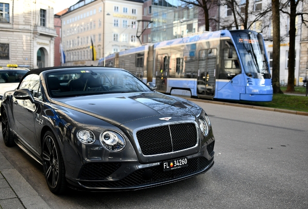 Bentley Continental GTC V8 S 2016