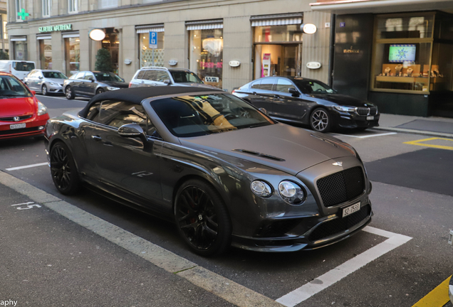 Bentley Continental Supersports Convertible 2018