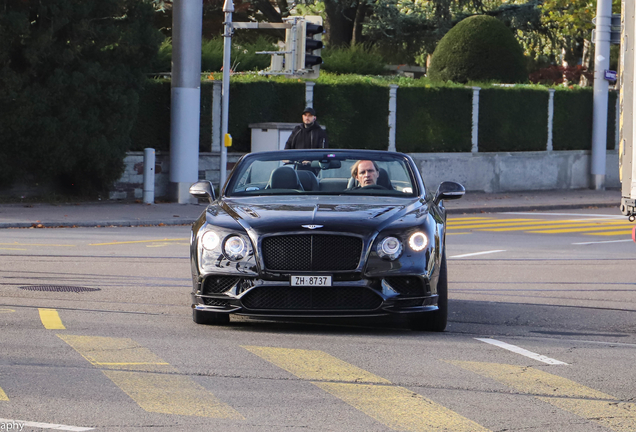 Bentley Continental Supersports Convertible 2018