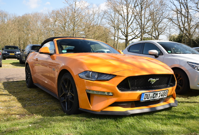 Ford Mustang GT Convertible 2018