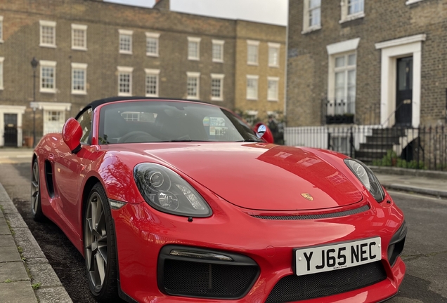 Porsche 981 Boxster Spyder