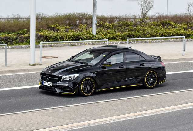 Mercedes-AMG CLA 45 C117 Yellow Night Edition