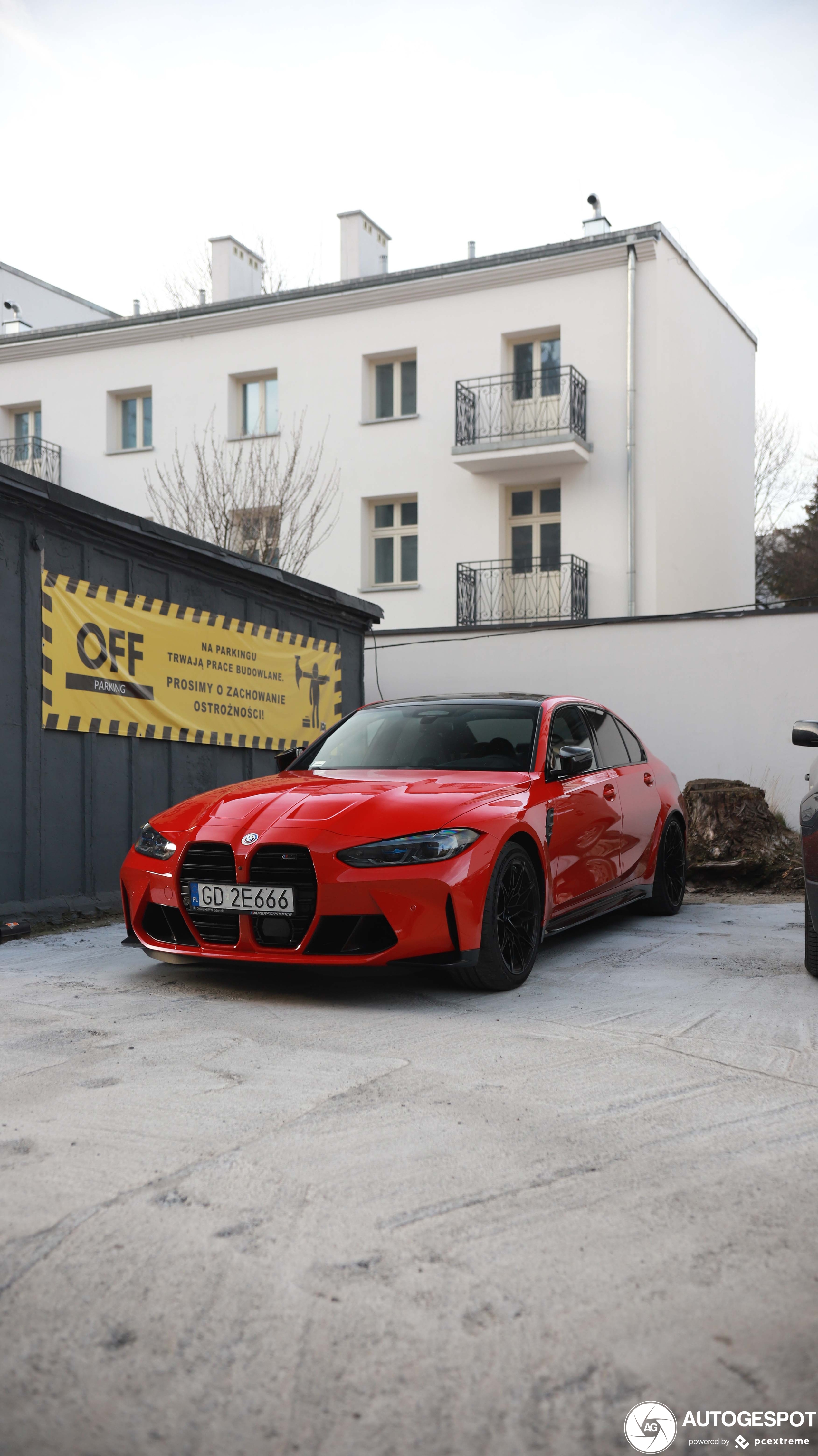 BMW M3 G80 Sedan Competition