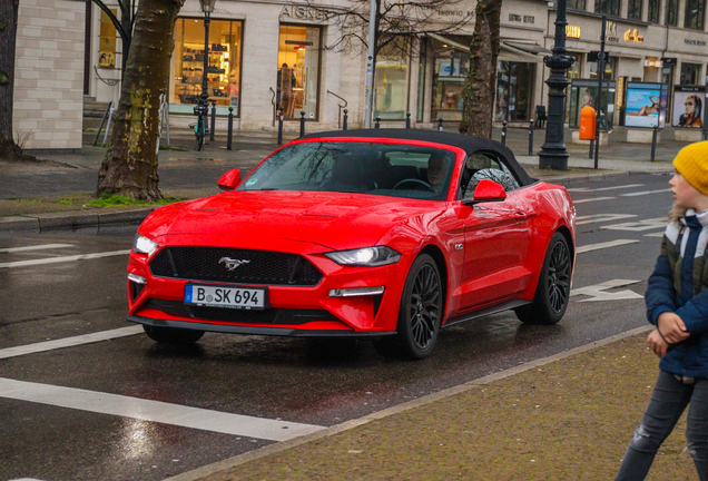 Ford Mustang GT Convertible 2018