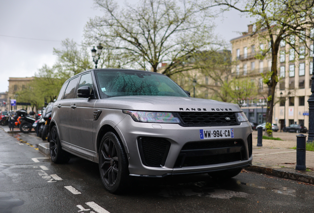 Land Rover Range Rover Sport SVR 2018