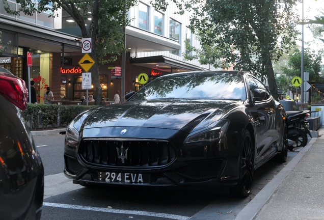 Maserati Quattroporte GTS GranSport Nerissimo Edition 2018