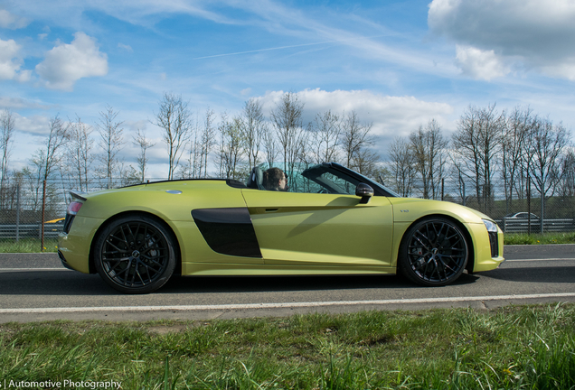 Audi R8 V10 Plus Spyder 2017