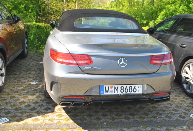 Mercedes-AMG S 63 Convertible A217