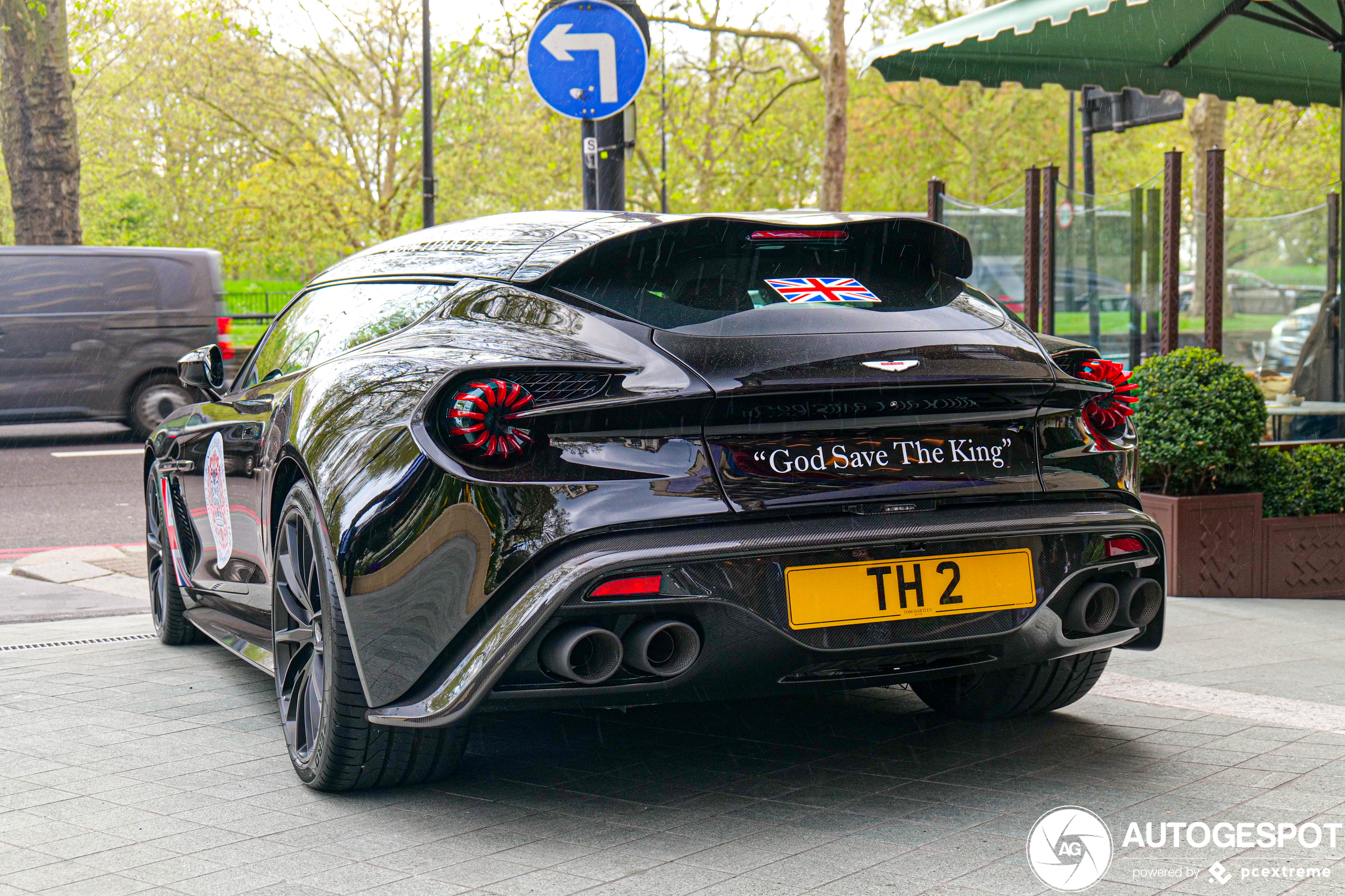 Crni Aston Martin Zagato Vanquish krade šou u Londonu