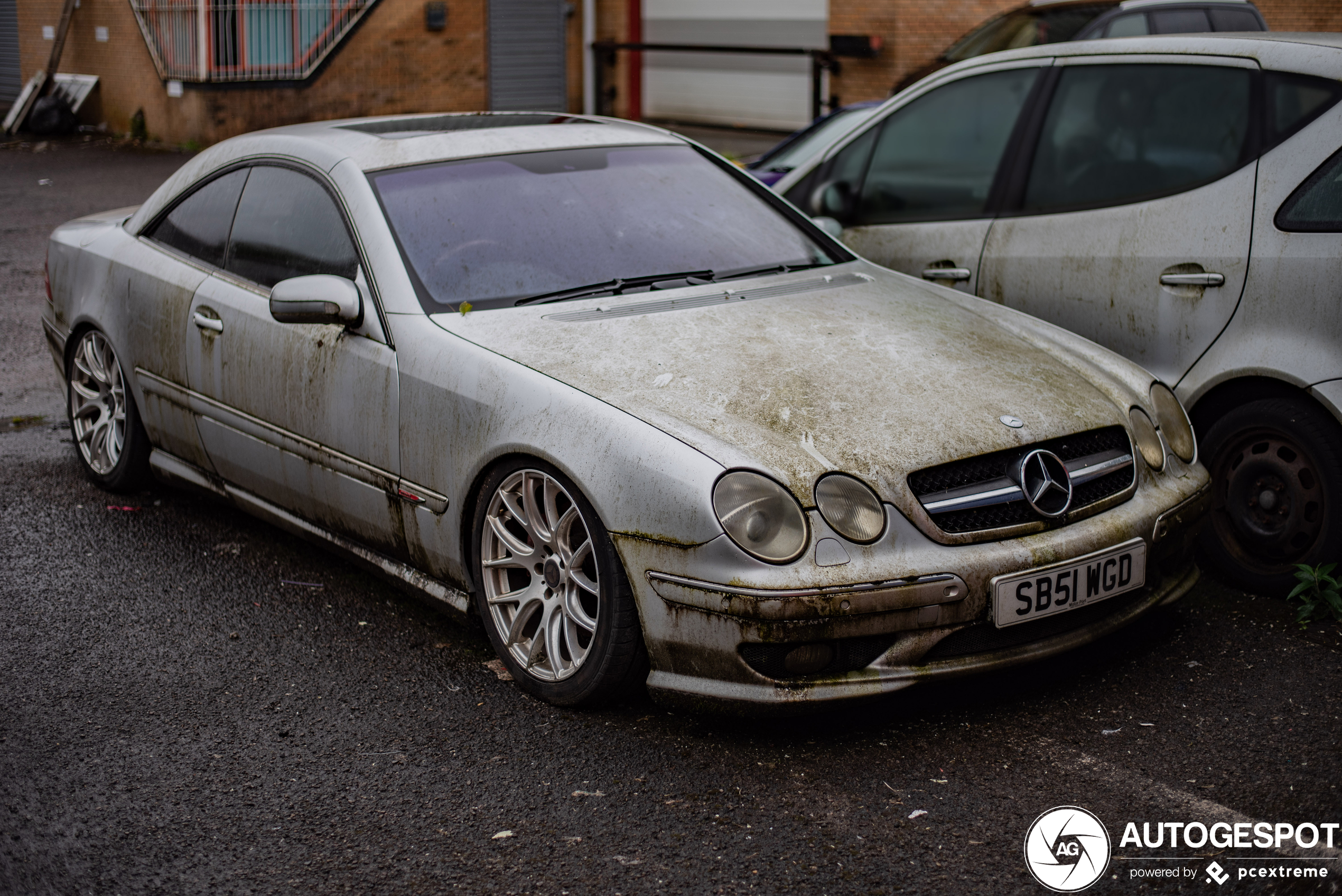 Mercedes-Benz CL 55 AMG heeft betere tijden gekend