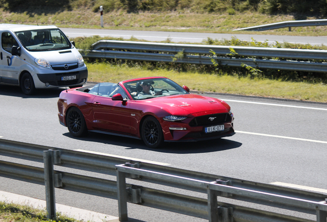 Ford Mustang GT Convertible 2018