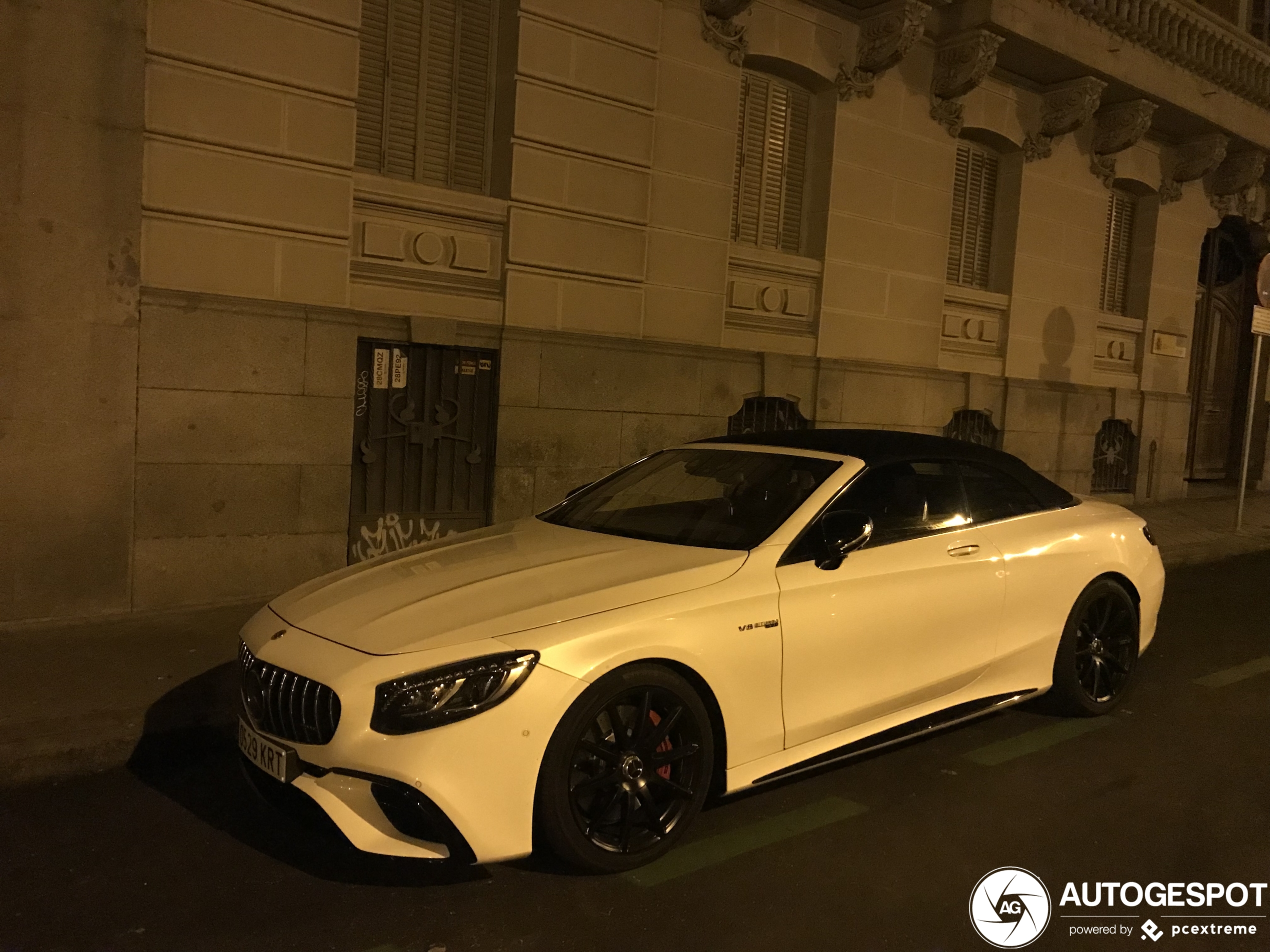 Mercedes-AMG S 63 Convertible A217 2018