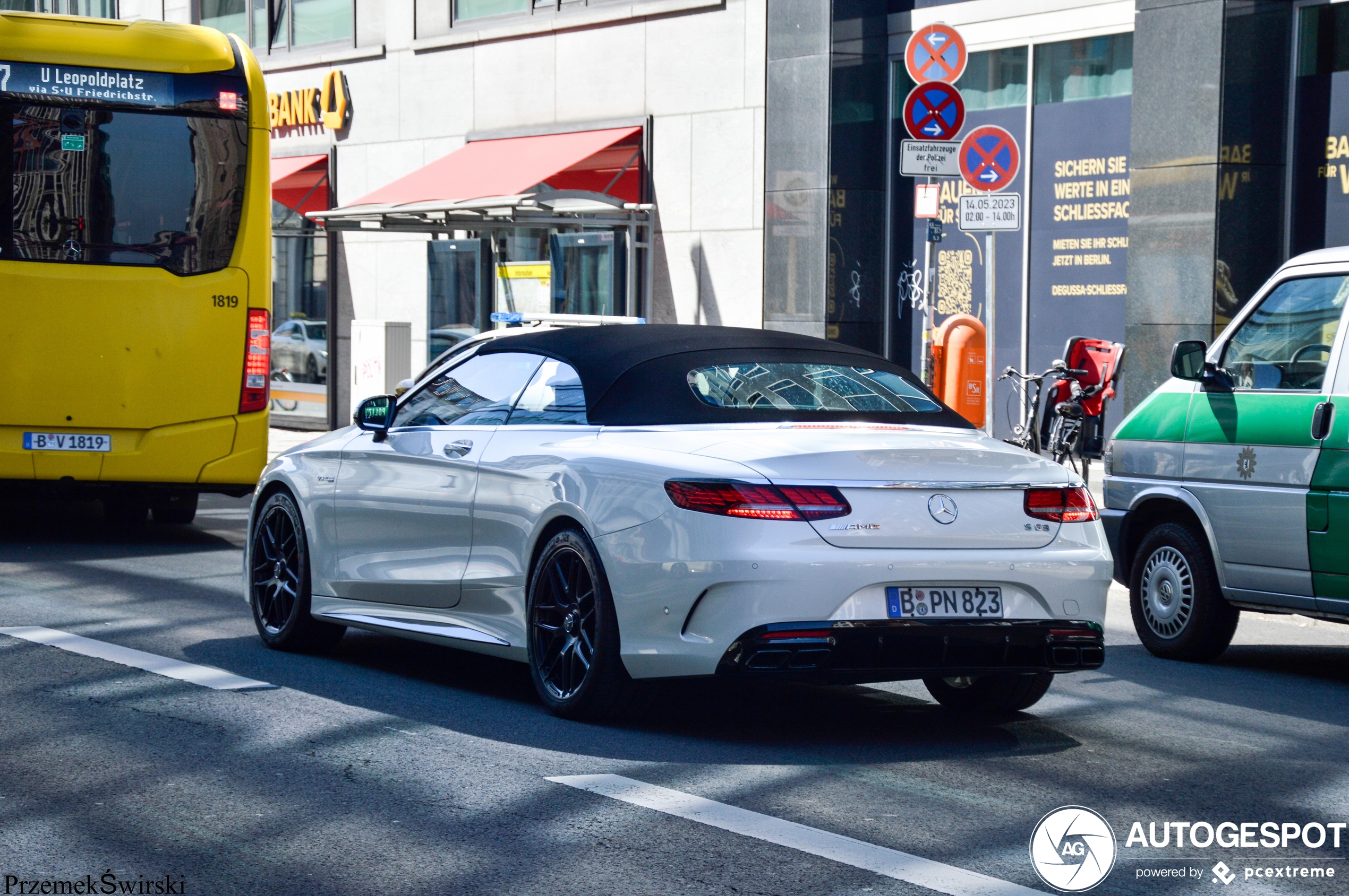 Mercedes-AMG S 63 Convertible A217 2018