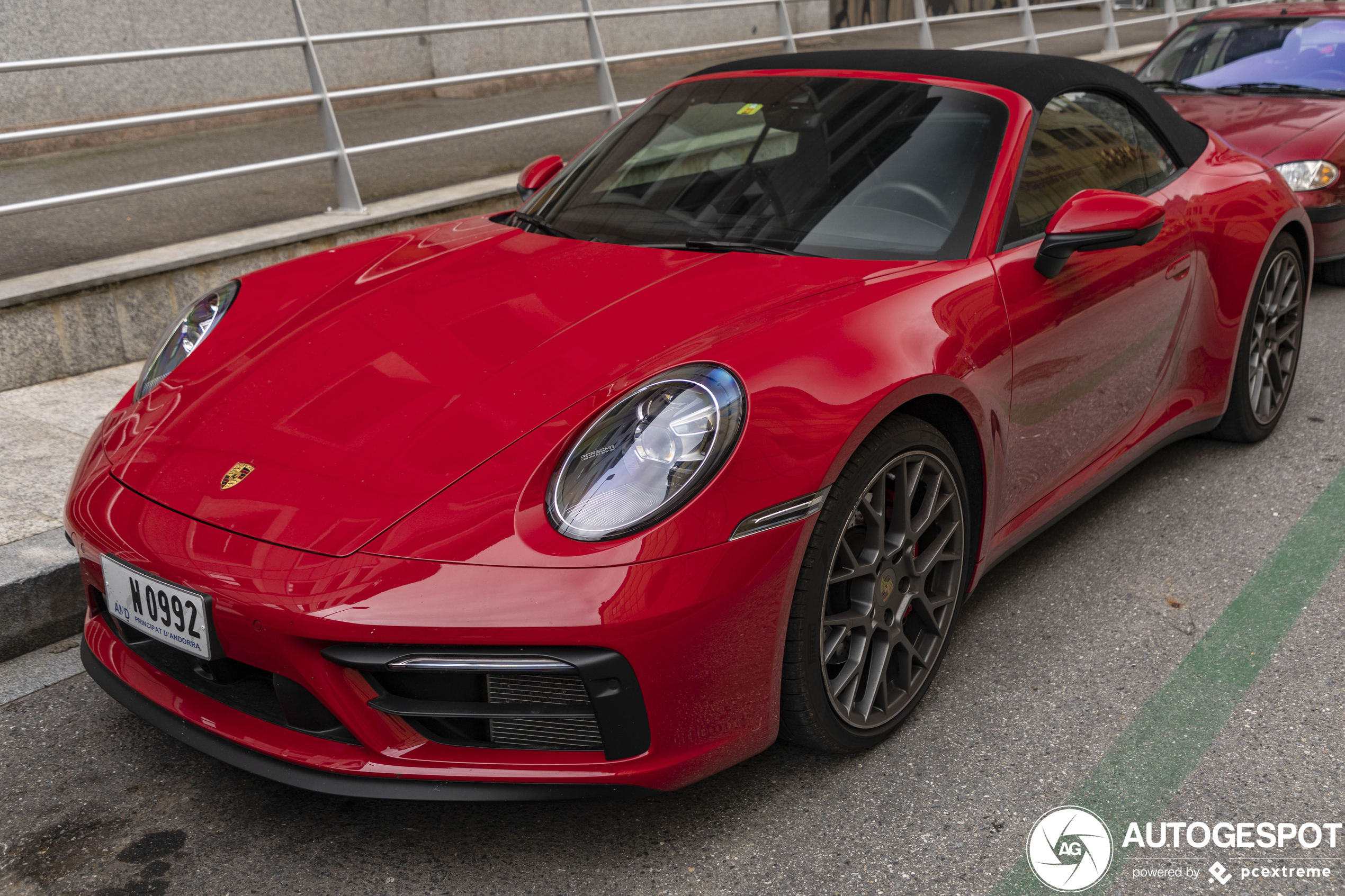 Porsche 992 Carrera 4S Cabriolet