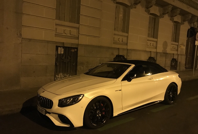 Mercedes-AMG S 63 Convertible A217 2018