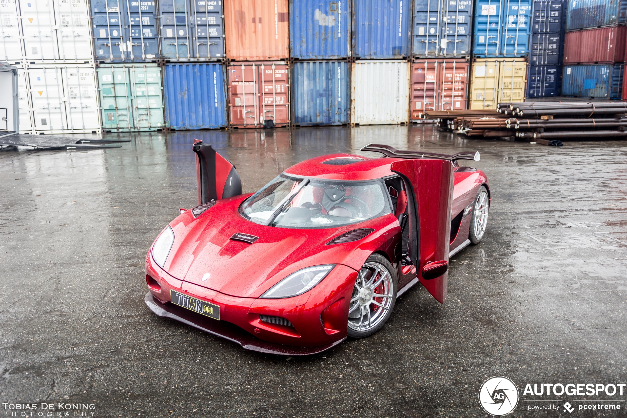 Privéshoot met Agera R is ongelooflijk vet