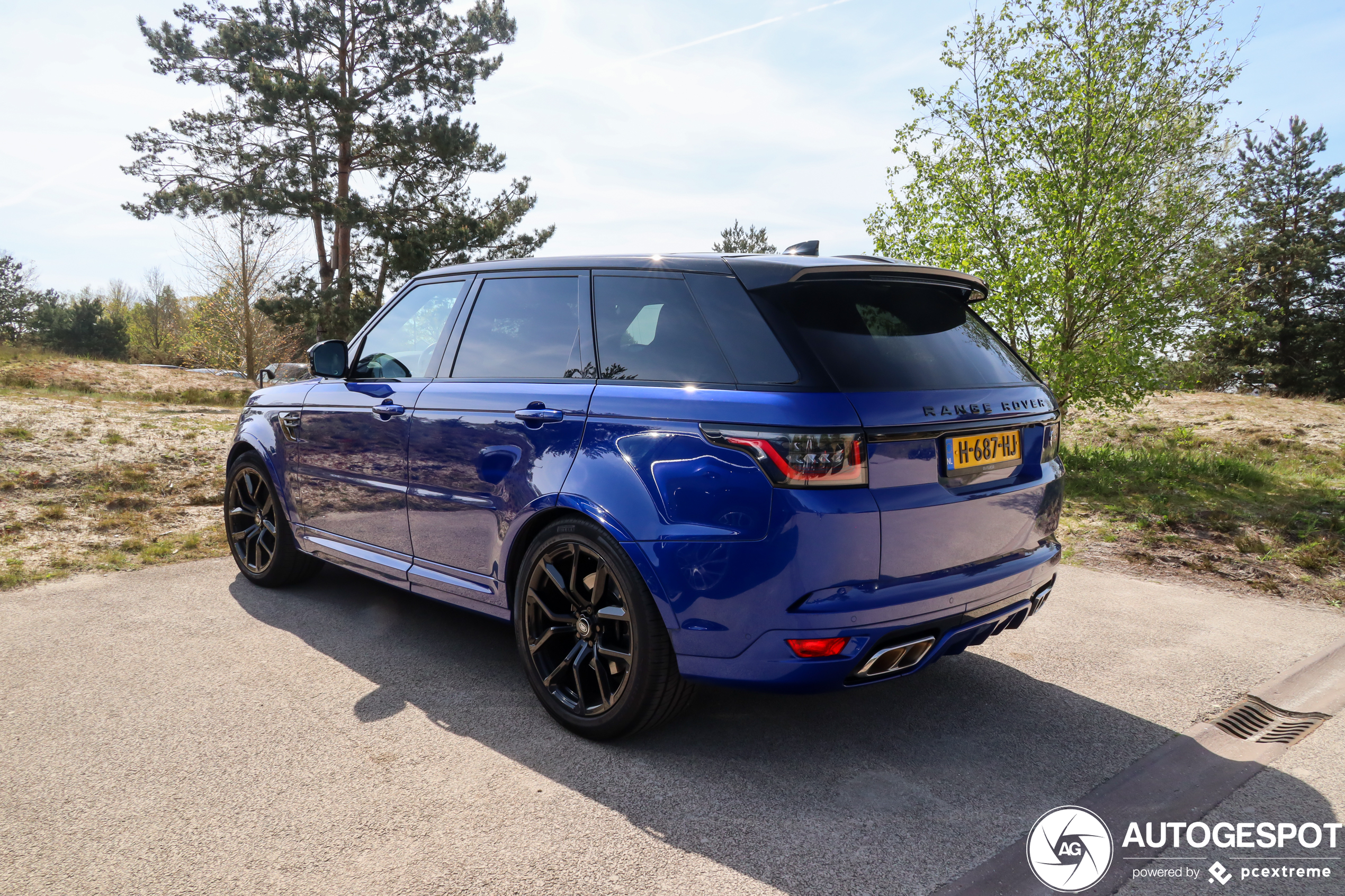 Land Rover Range Rover Sport SVR 2018