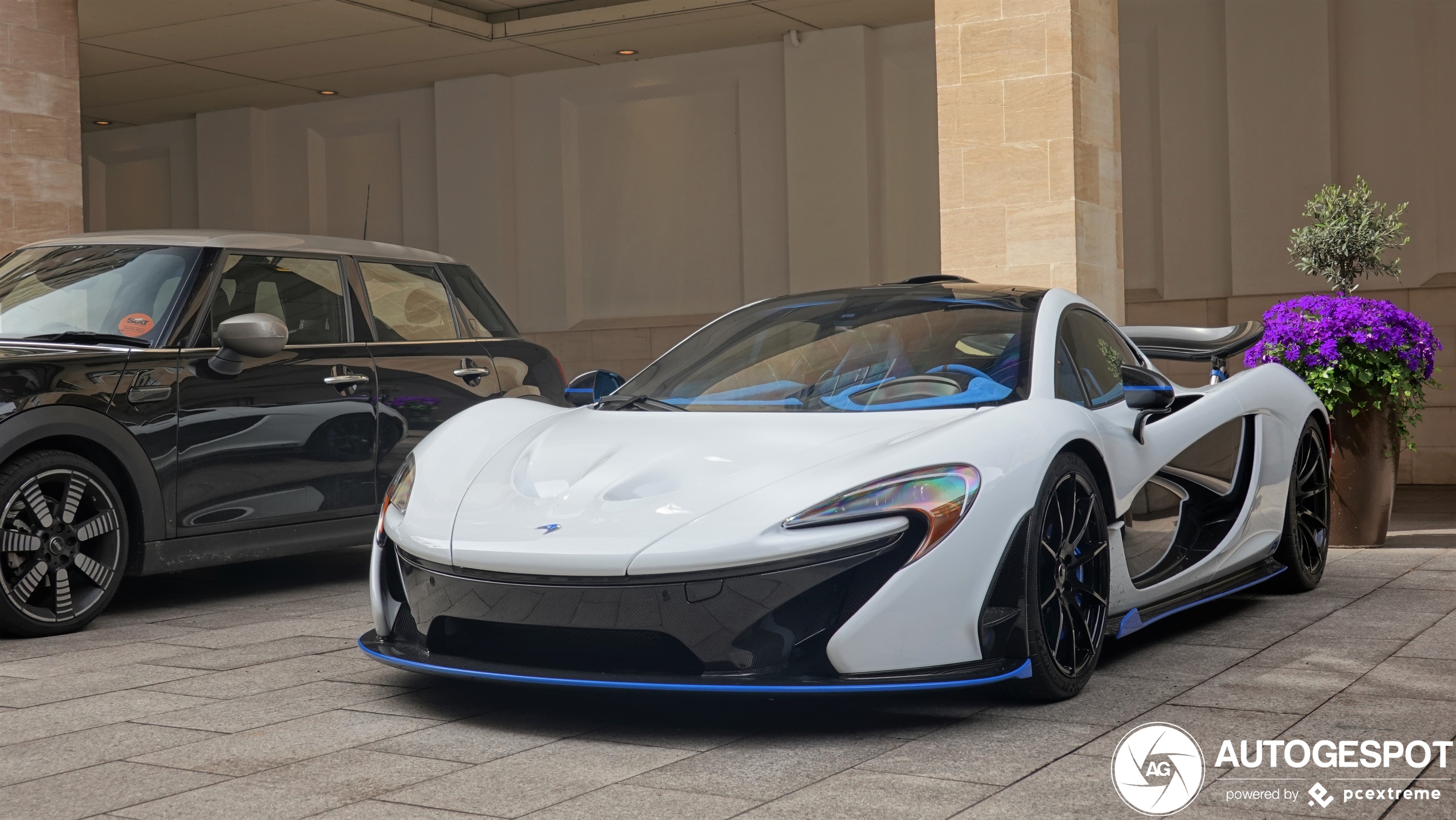 Mclaren P1 from California shows up in central London