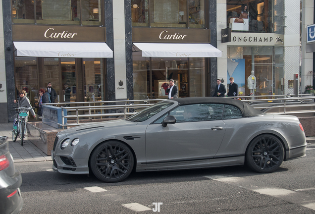 Bentley Continental Supersports Convertible 2018