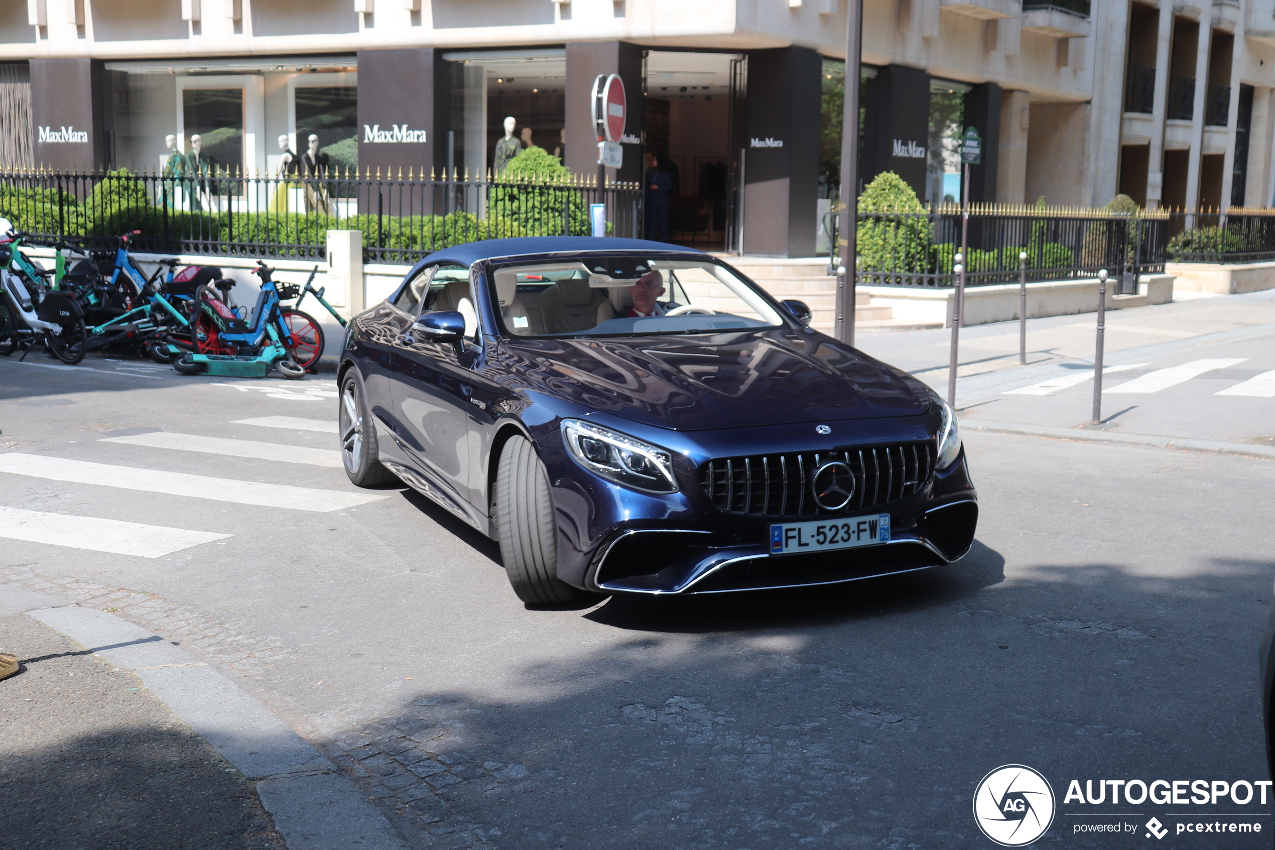 Mercedes-AMG S 63 Convertible A217 2018