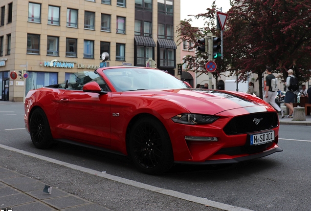 Ford Mustang GT Convertible 2018