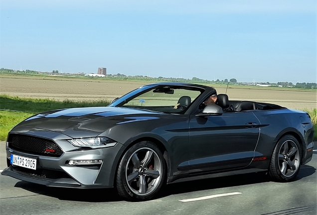 Ford Mustang GT California Special Convertible 2018