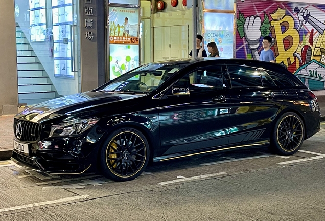 Mercedes-AMG CLA 45 Shooting Brake X117 Yellow Night Edition