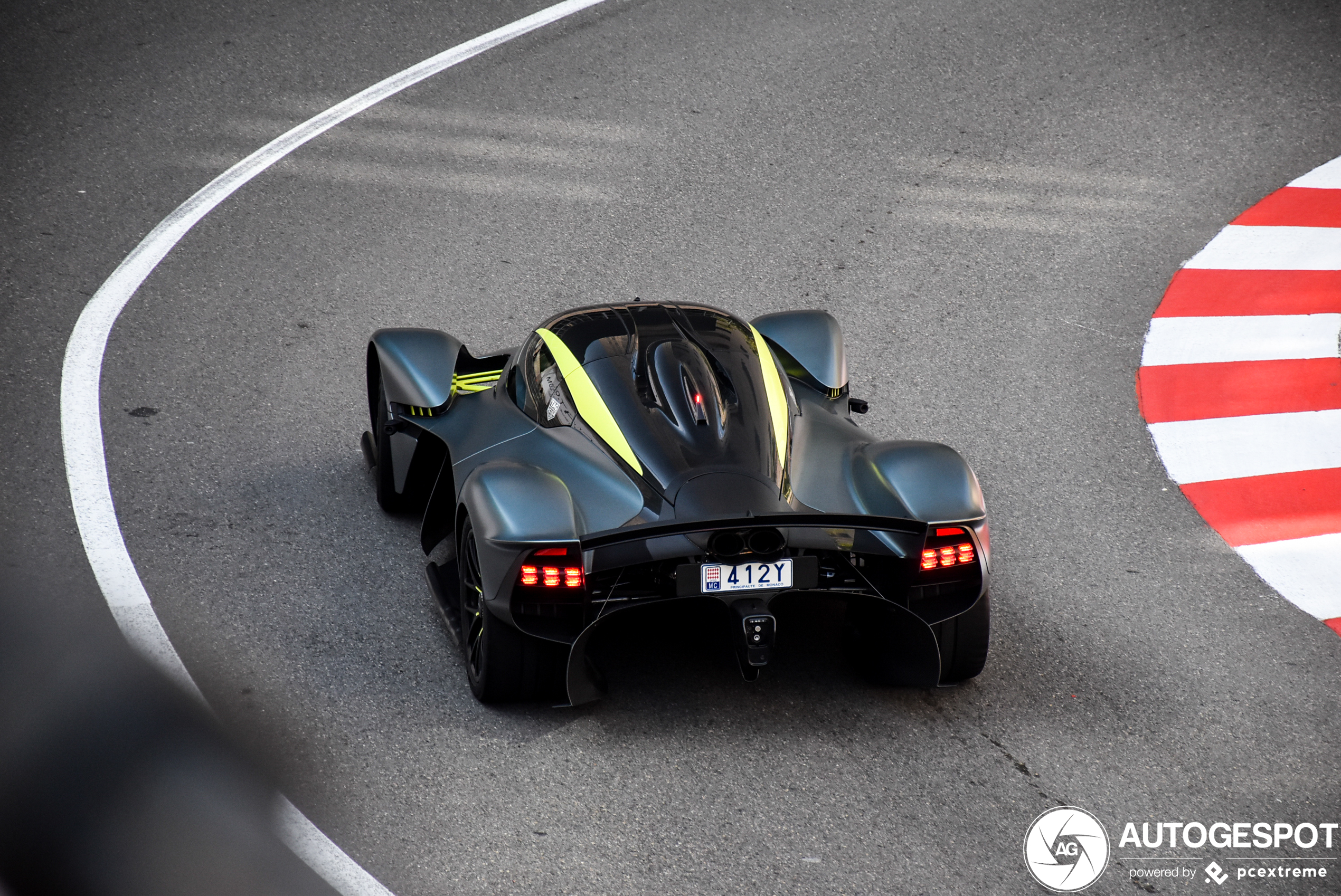 Aston Martin Valkyrie laat zich in Monaco zien